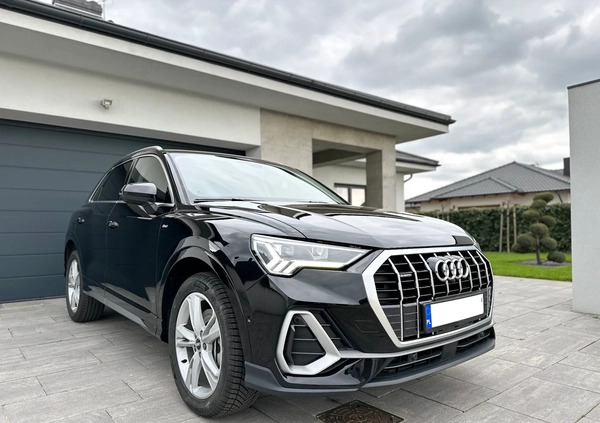 Audi Q3 cena 156900 przebieg: 44000, rok produkcji 2021 z Gostyń małe 379